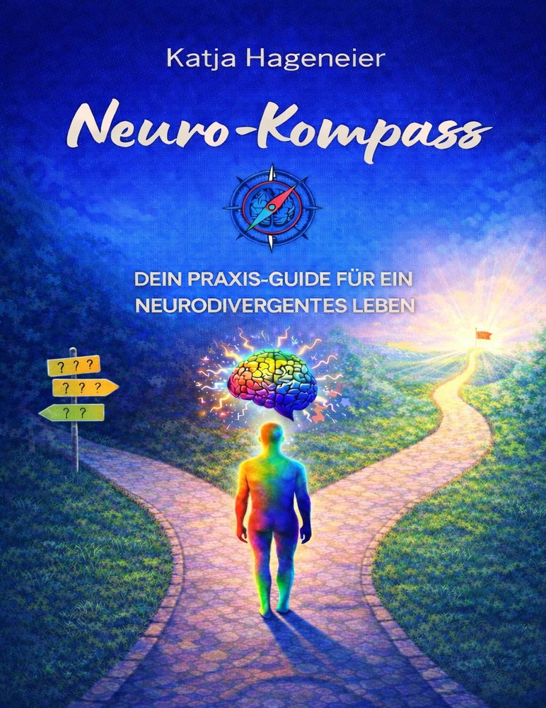 Buchcover Neuro-Kompass – Dein Praxis-Guide für ein neurodivergentes Leben von Katja Hageneier